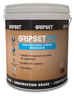 Gripset P39 Polyurethene Hybrid Membrane 15Litre