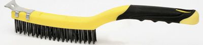 Wire Brush Soft Grip Handle