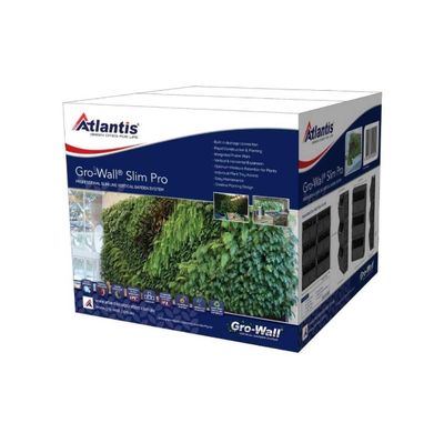 Atlantis Grow Wall Slim Pro Vertical Garden System (6 planter trays)