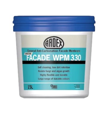 Ardex WPM330 External Anti-Carbonation Protective Coating White 15L