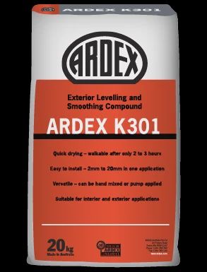 Ardex K 301 Exterior Levelling and Smoothing Compound 20 kg (No Discount)
