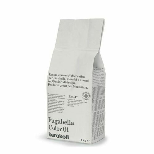 Kerakoll Fugabella Colour 01 3Kg (Discontinued), Quantity: Each