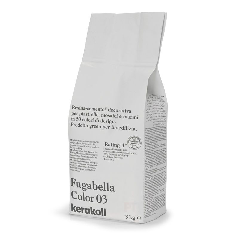 Kerakoll Fugabella Colour 03 3Kg, Quantity: Each