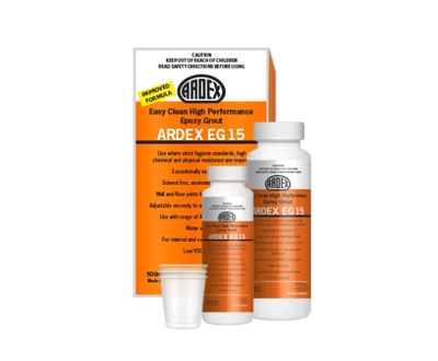 Ardex EG15 Easy Clean High Performance Epoxy Grout Liquid Pack