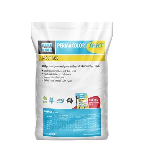 Laticrete Permacolor Select Base Powder 5kg, Pack Size: Carton (4 x 5kg)