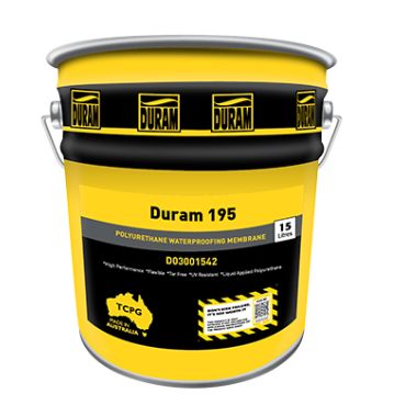 Duram 195 UV Black 15L