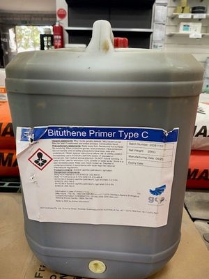 Bituthene Primer Type C 20L (VOC-free primer and curing compound)