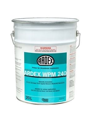 Ardex WPM240 Solvent Bitumen Primer 20L, Size: 20L