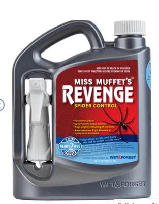 Wet &amp; Forget Miss Muffet&#39;s Revenge Exterior Spider Deterrent 2L