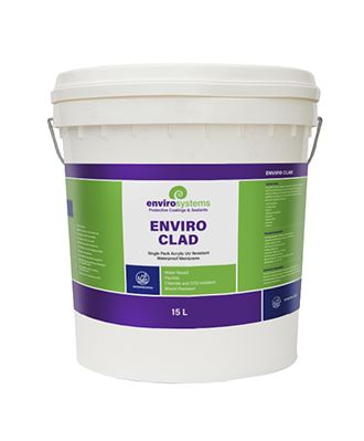 Envirosystems Enviro Clad Single Pack Acrylic UV Resistant Waterproof Membrane