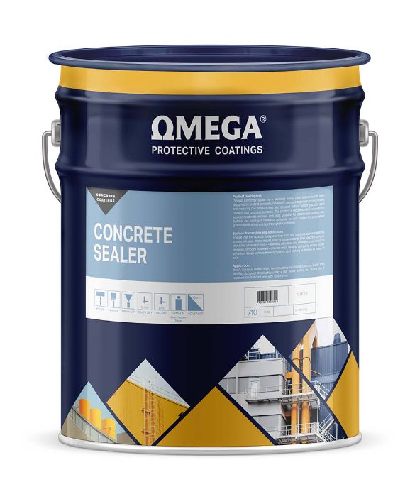 Omega SB Concrete Sealer 20L, Colour: Clear