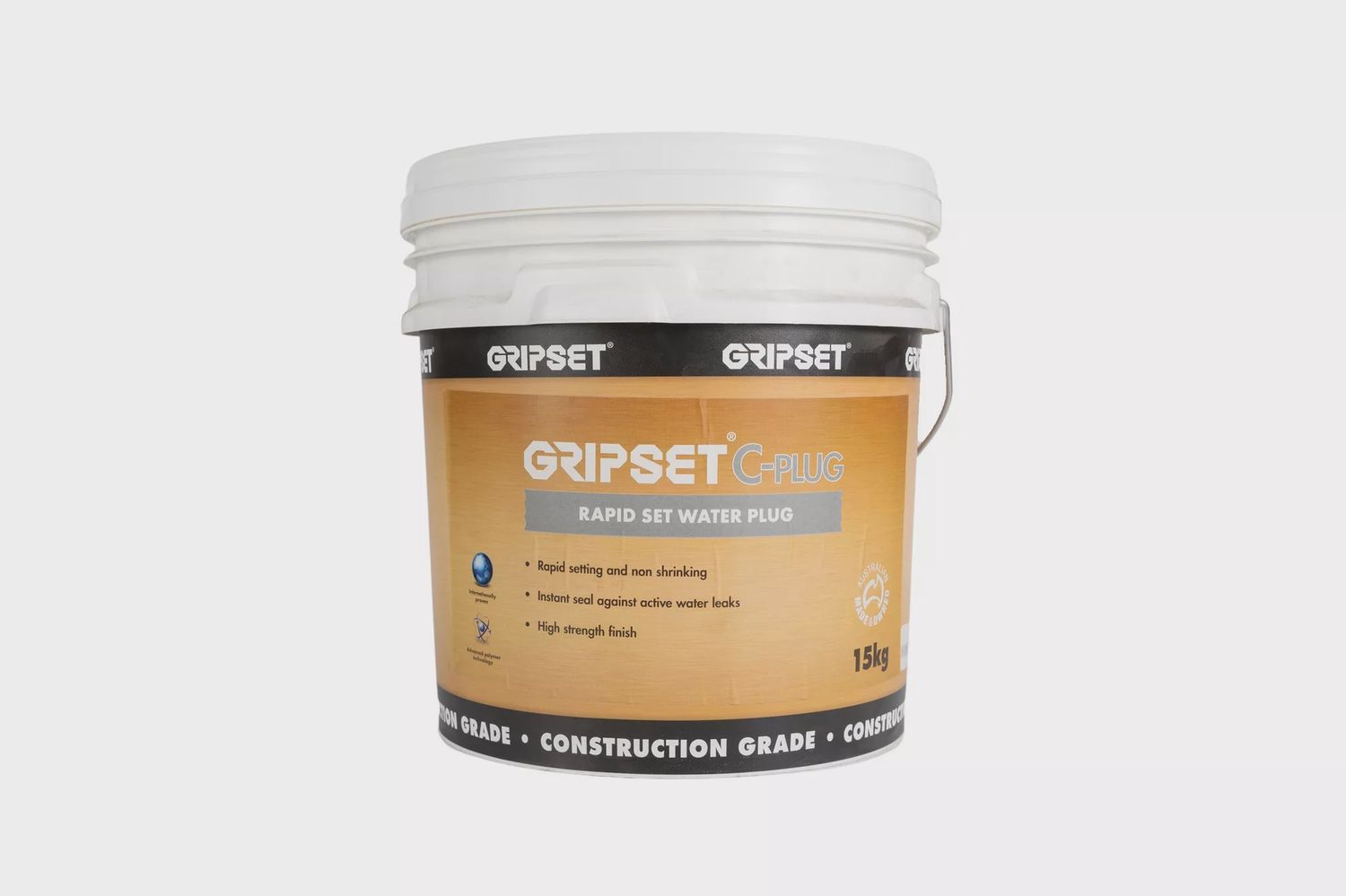 Gripset C Plug - Rapid Set Water Plug, Size: 15Kg