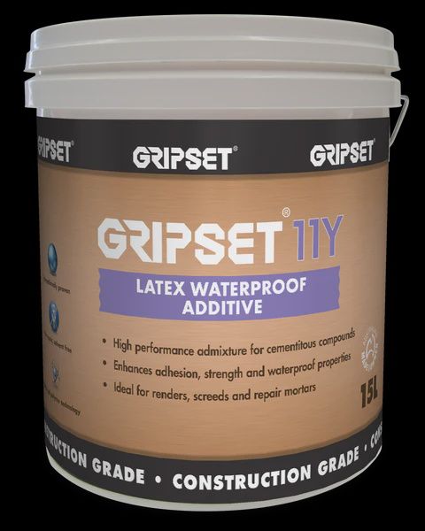 Gripset 11 Y Latex Waterproofing Additive, Size: 15L