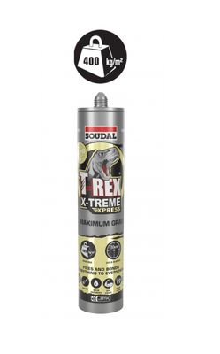 Soudal T-Rex  X-Treme Maximum Grab Cartridge 290ml