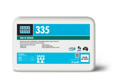 Laticrete 335 Adhesive 20kg, Colour: Off White, Type: Standard