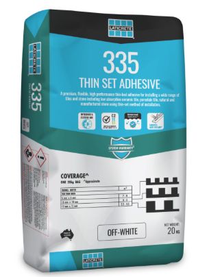 Laticrete 335 Adhesive 20kg, Colour: Off White, Type: Standard