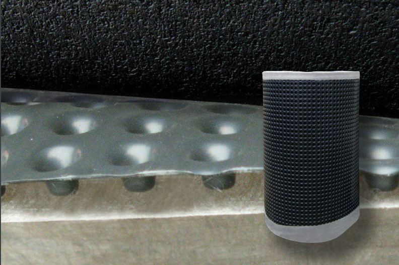 Pro-drain Geocomposite Sheet Drain System, Size: CD12 (12mm x 1m x 25m)