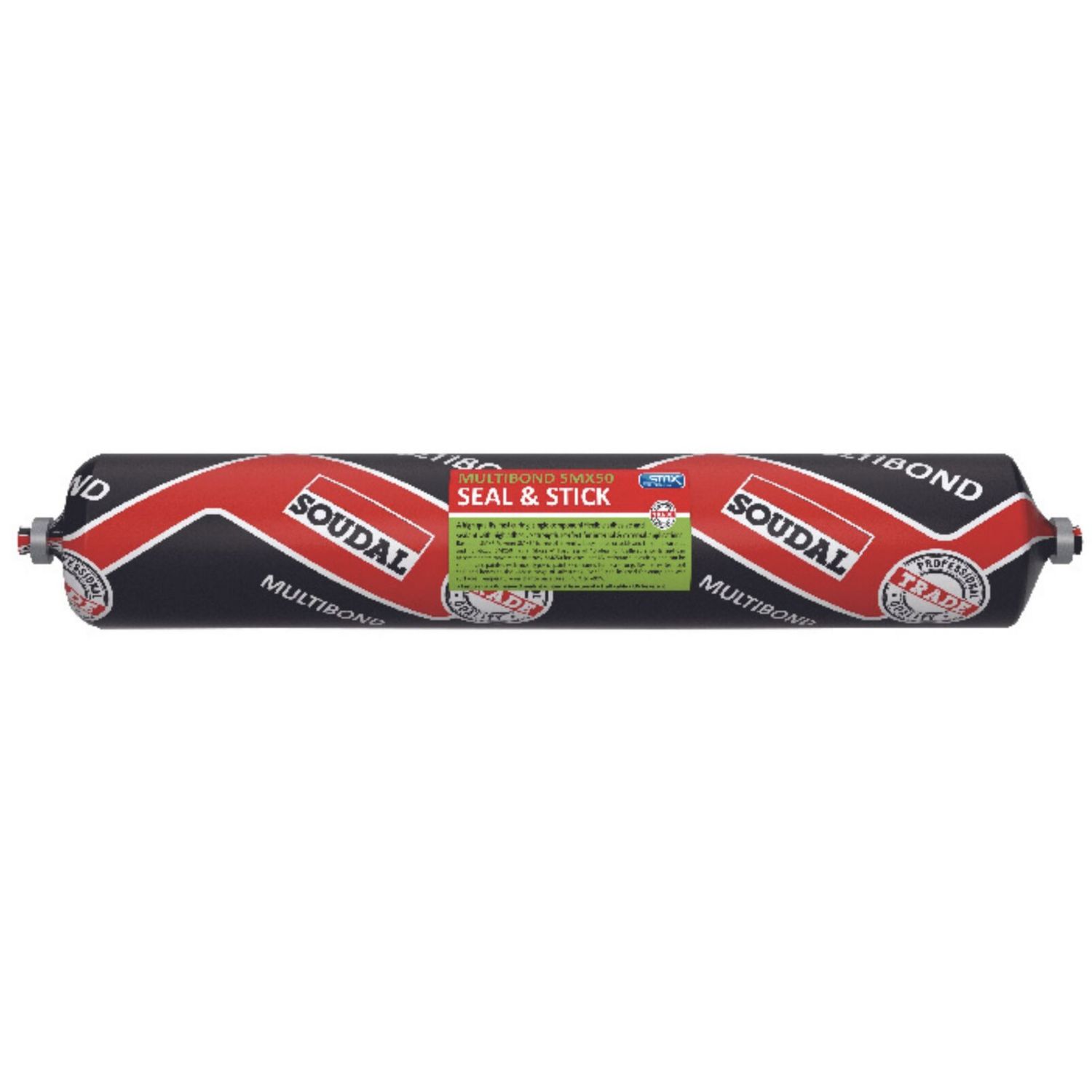 Soudal SMX 50 Seal &amp; Stick FC Sausage 600ml (TRAFFICABLE), Colour: Concrete Grey, Quantity: Each