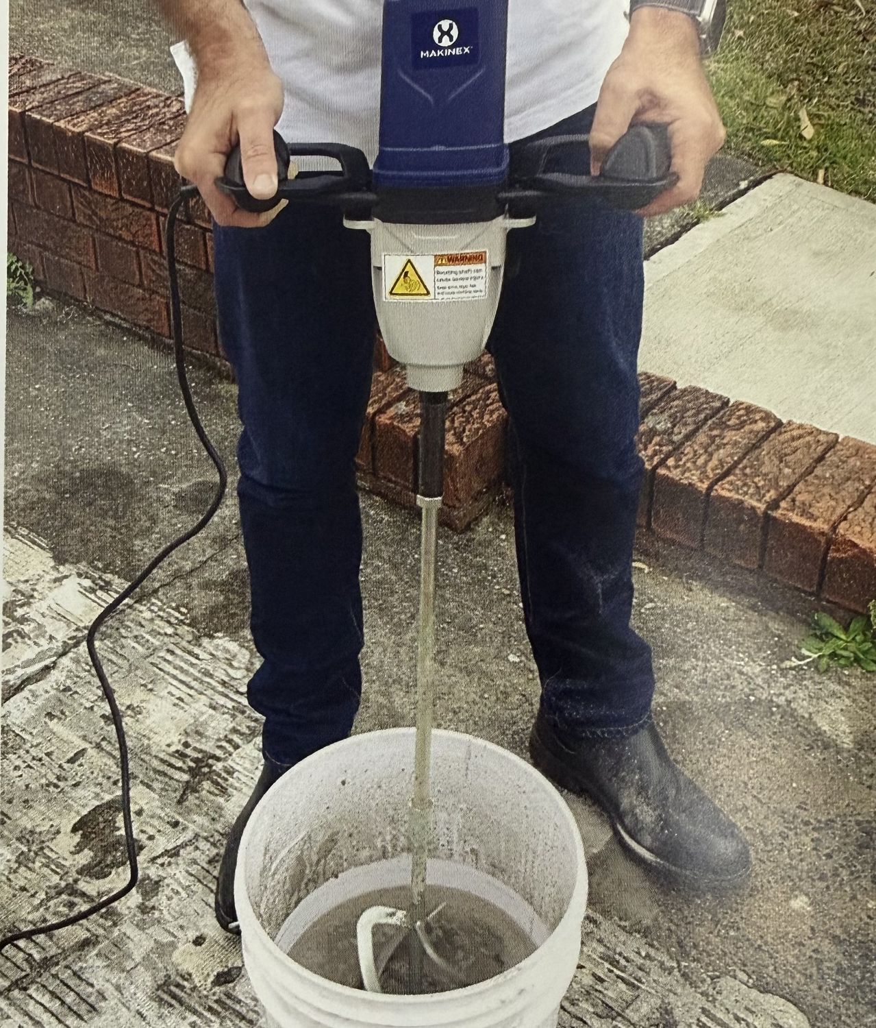 Makinex MS-20 Mixer + Bucket