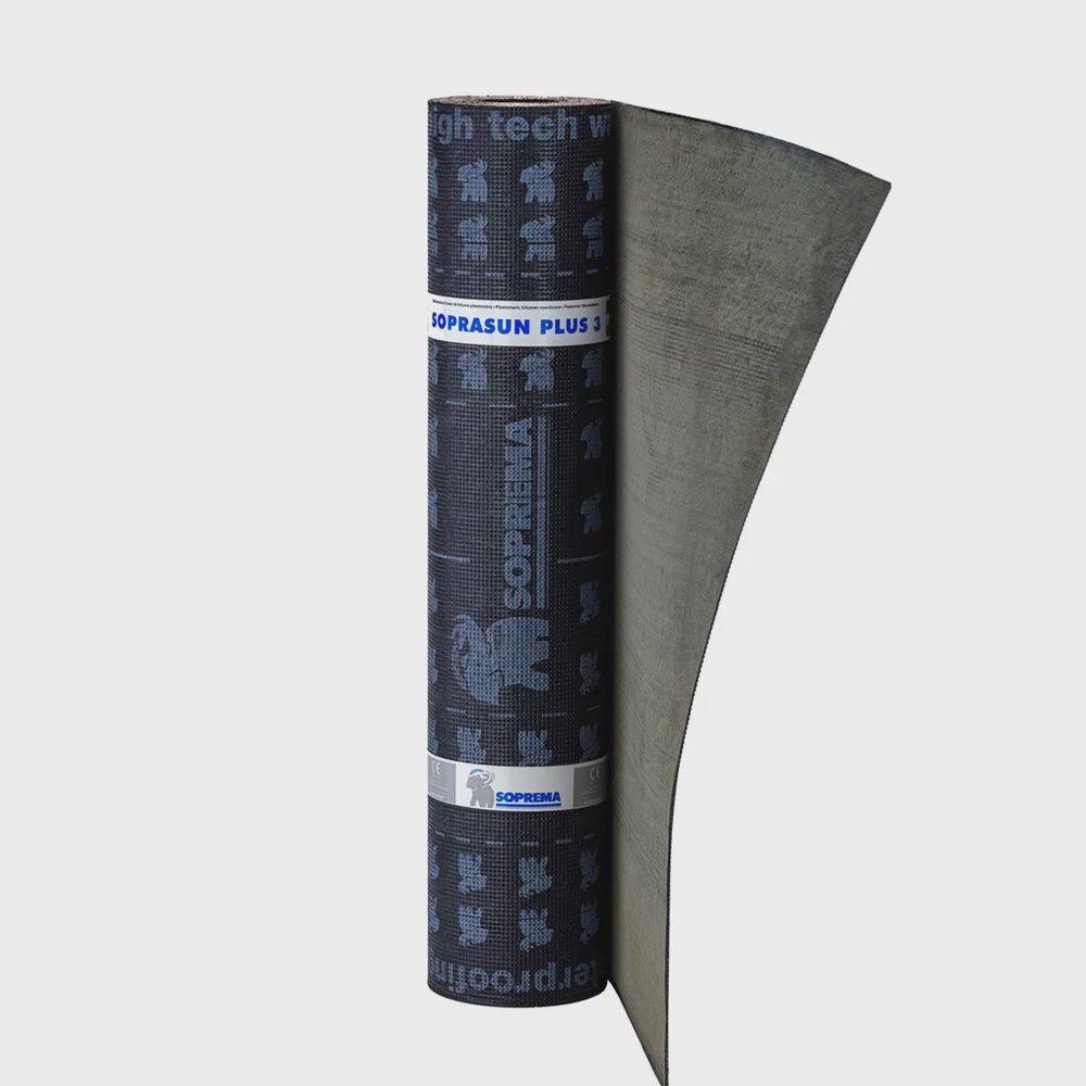 PRE-ORDER : Soprema Soprasun Plus 4 Mineral Sheet Membrane 1m x 10m Pallet x 23 rolls