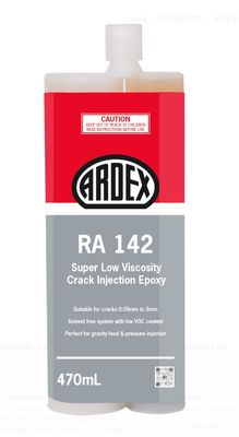 Ardex RA142 Structural Concrete Crack Injection Epoxy 470ml