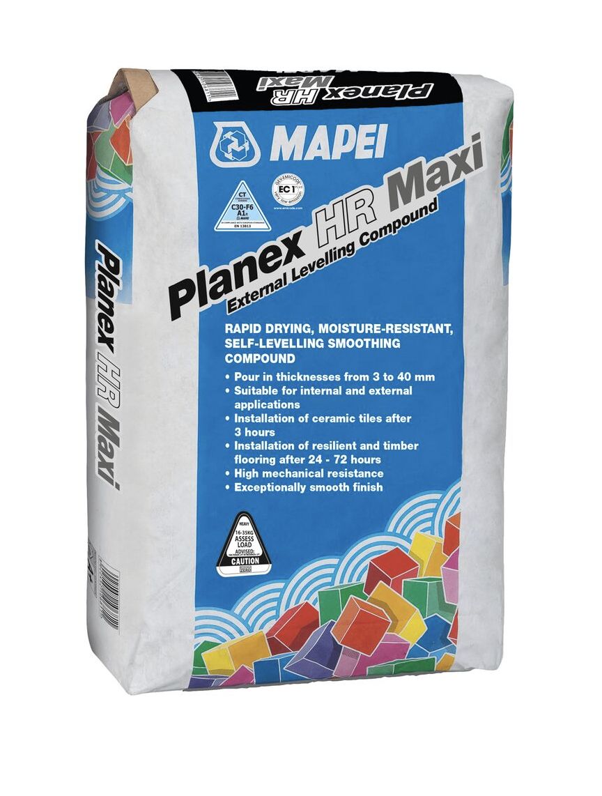 PRE-ORDER Mapei Planex HR Maxi Self Leveller 20kg Pallet x 64