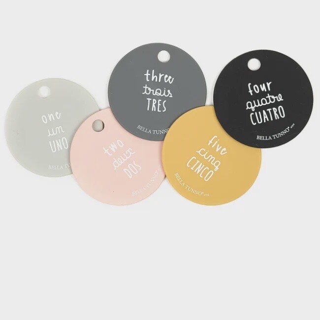 Bella Tunno Teething Flashcard, Colour: Count On It