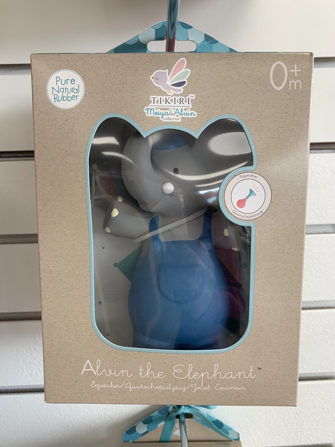 Alvin the Elephant Rubber Squeaker