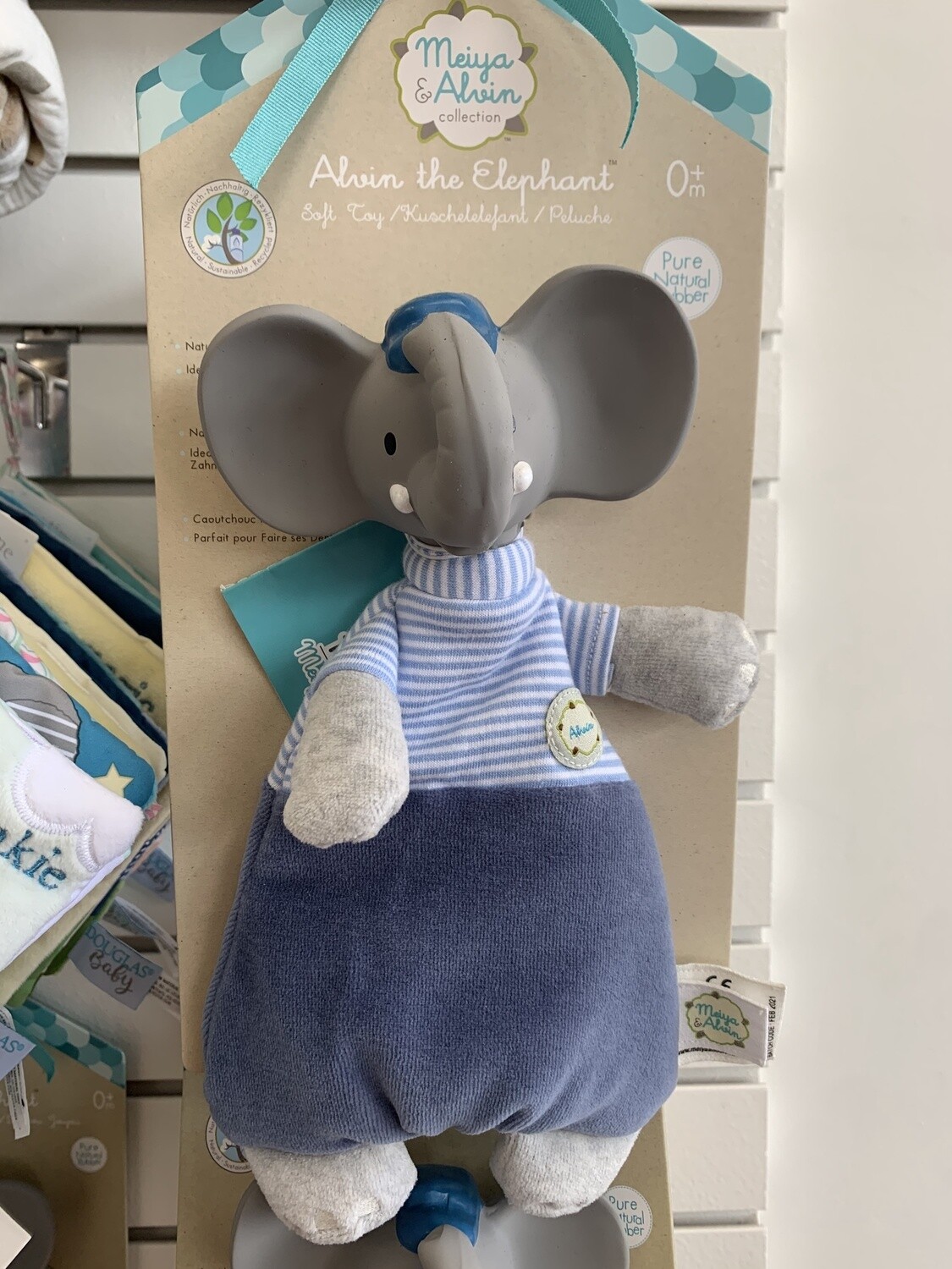 Alvin the Elephant Soft Toy