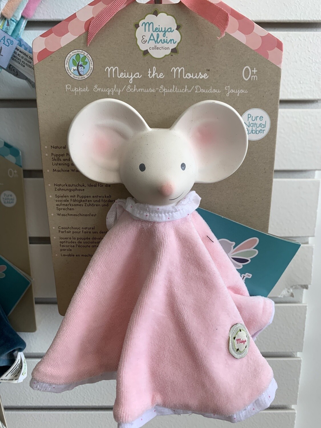 Meiya the Mouse Puppet Snuggly