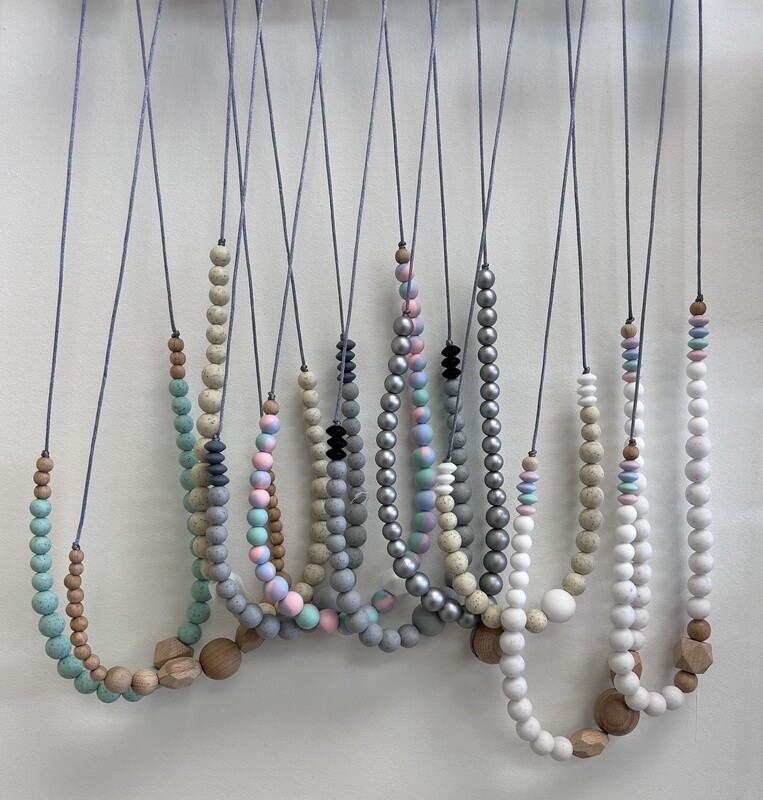 Pebble to Peak - Teething Necklaces