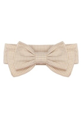 Mabel &amp; Honey - Mini Checkered Hair Bow