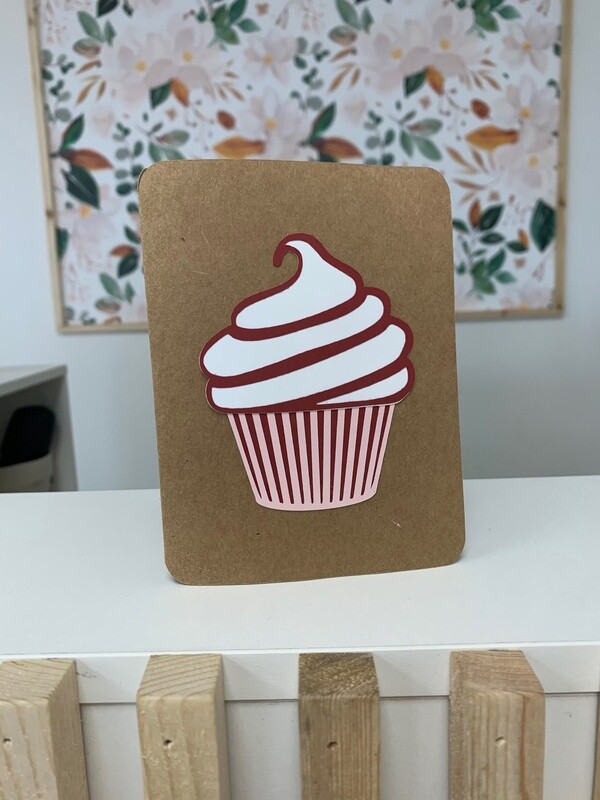 Cupcake Birthday Card