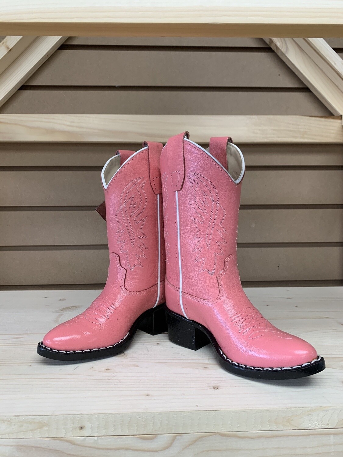 Cowboy Boots - Child Size 11, Colour: Pink