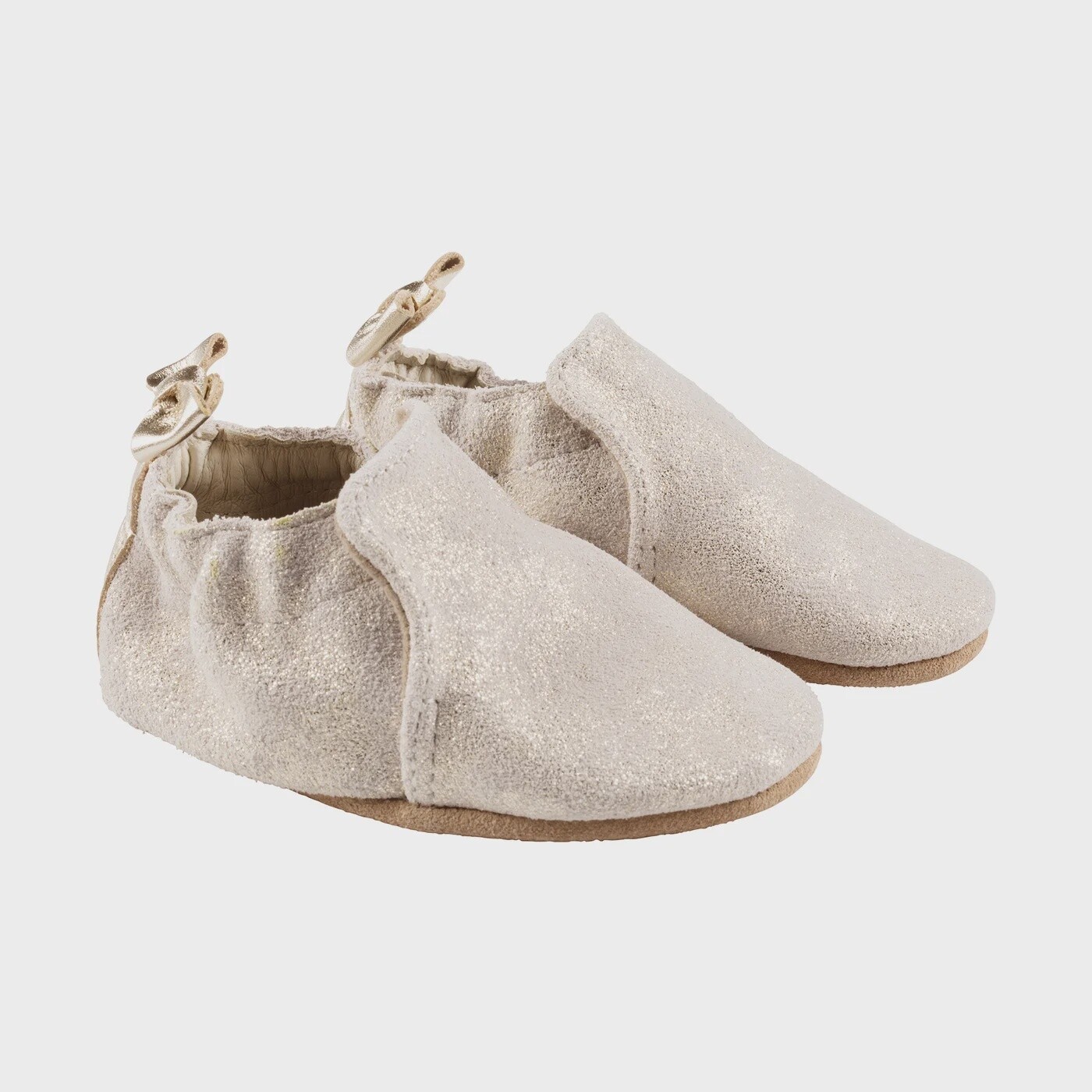 Robeez - Soft Sole Shoes, Colour: Pretty Pearl, Size: 0-6 Months