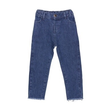 En-Fant Girls Frayed Jeans