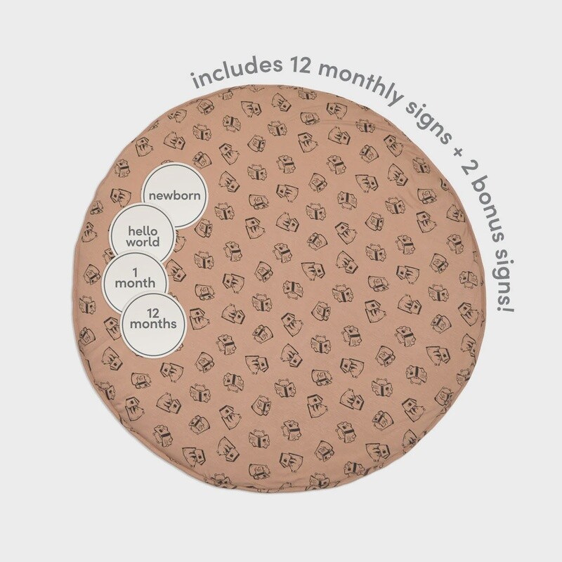 *SALE* Silkberry Baby - Playmat with Monthly Signs