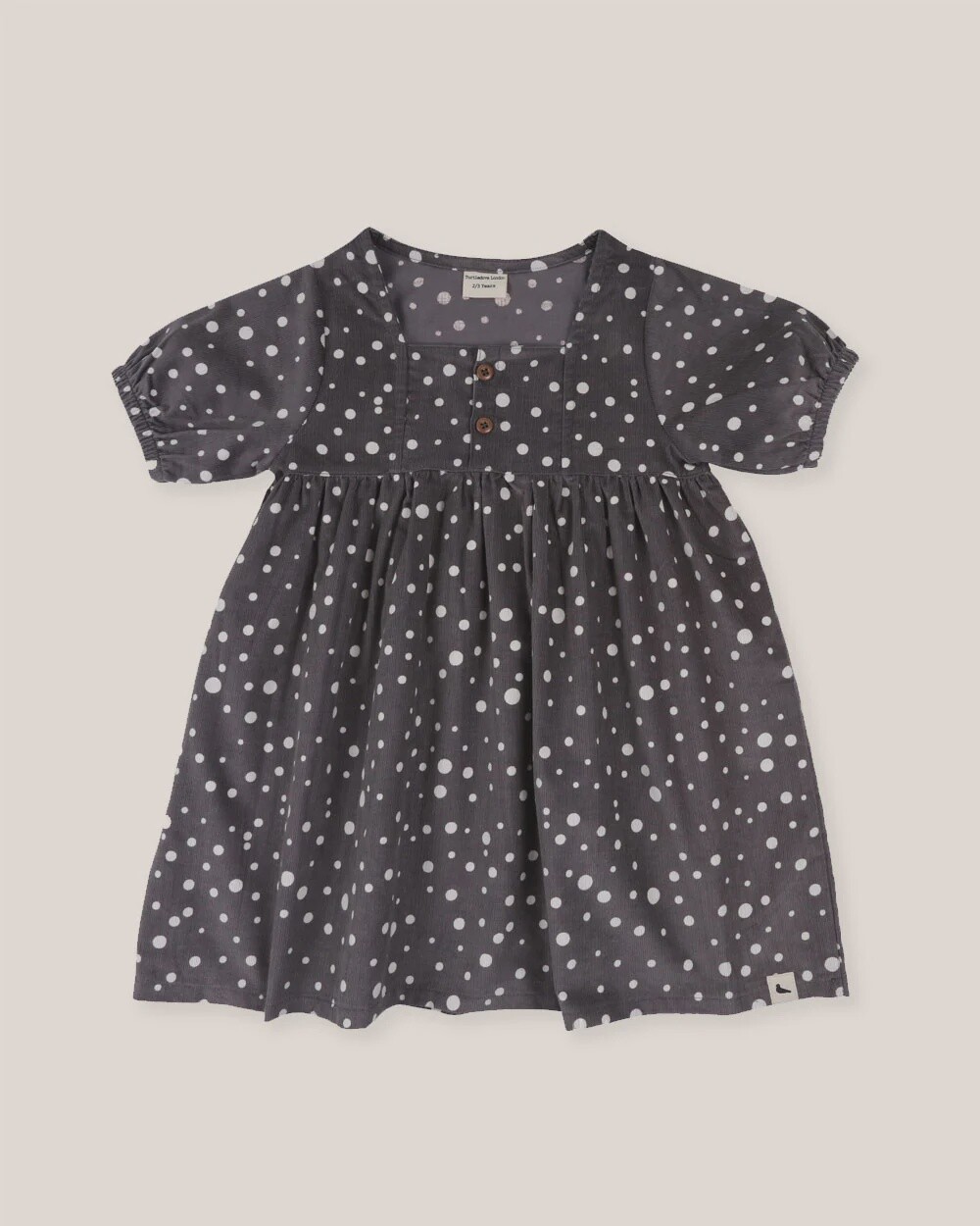 Turtle Dove - Cord Dress, Colour: Scatter Dot, Size: 1-2Y