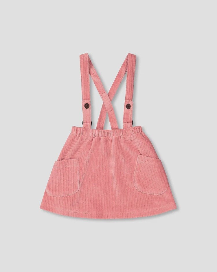Deux par Deux - Ribbed Velvet Skirt, Size: 12 Months