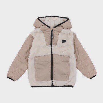 Nano - Sherpa Jackets, Colour: Beige, Size: 2