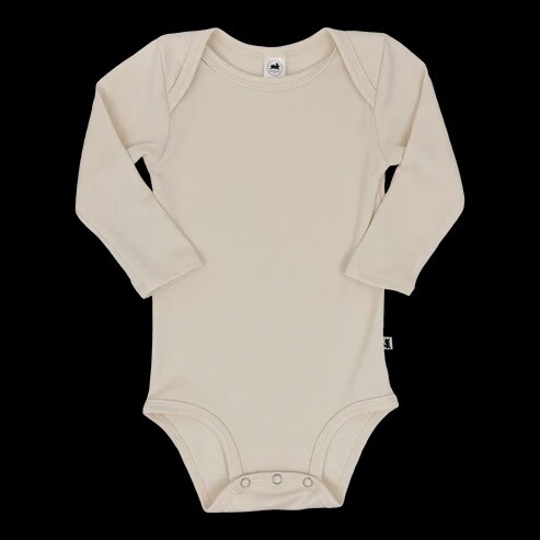 Little &amp; Lively - Long Sleeve Onesies, Colour: Cream, Size: 0-6 Months