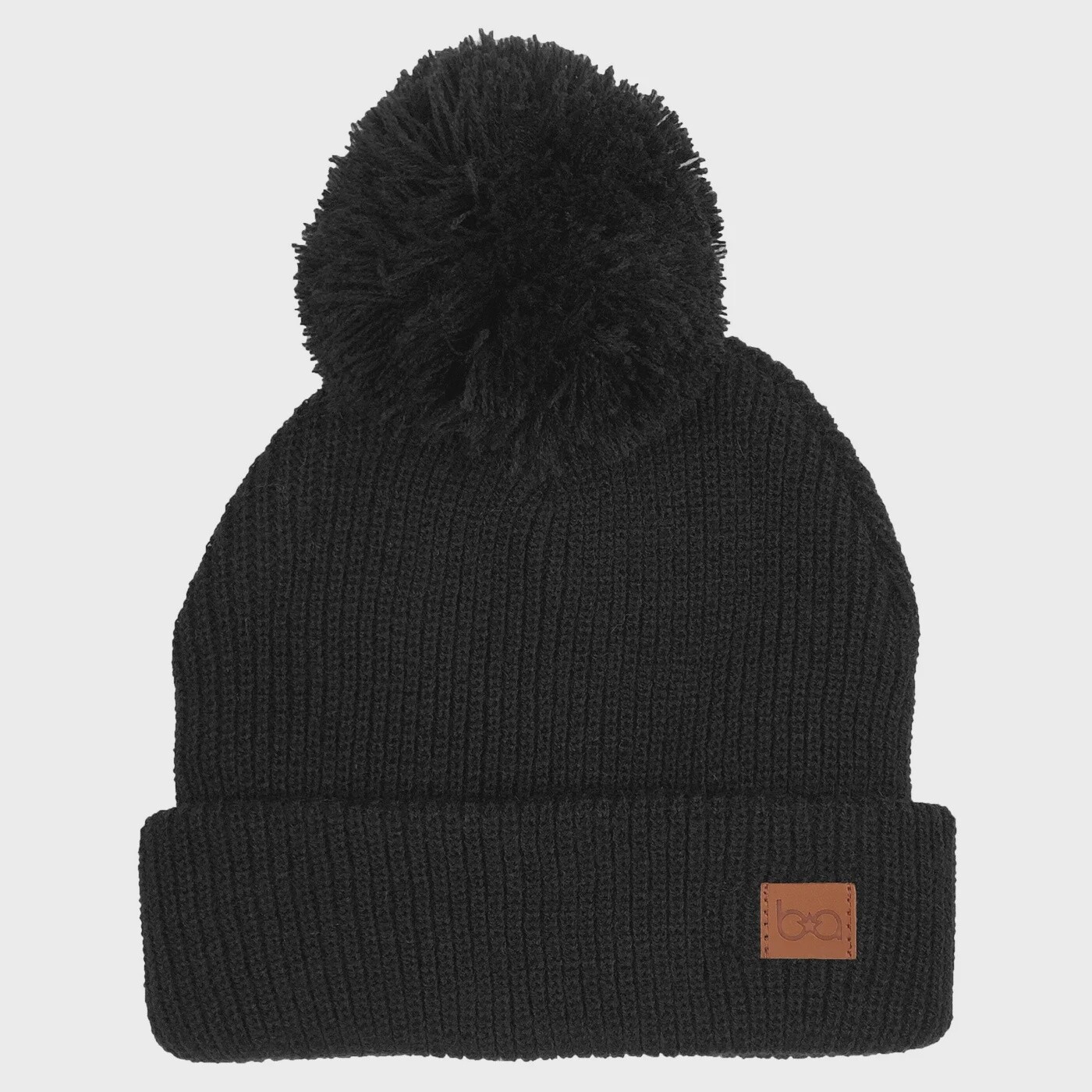 Babyfied Apparel - Pom Toque, Colour: Black, Size: 0-6 Months