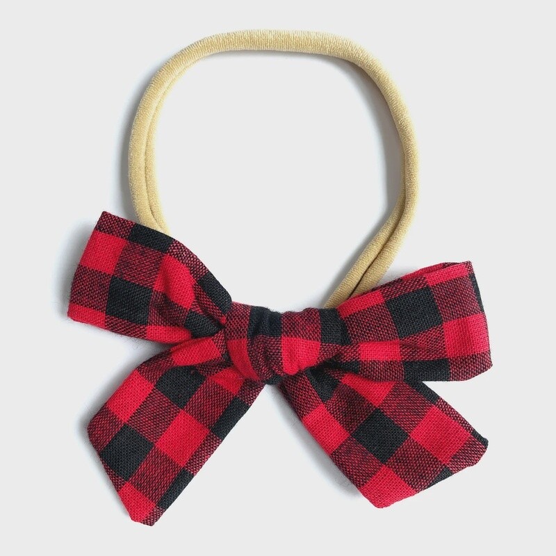 Baby Wisp - Hand Tied Bow Headbands