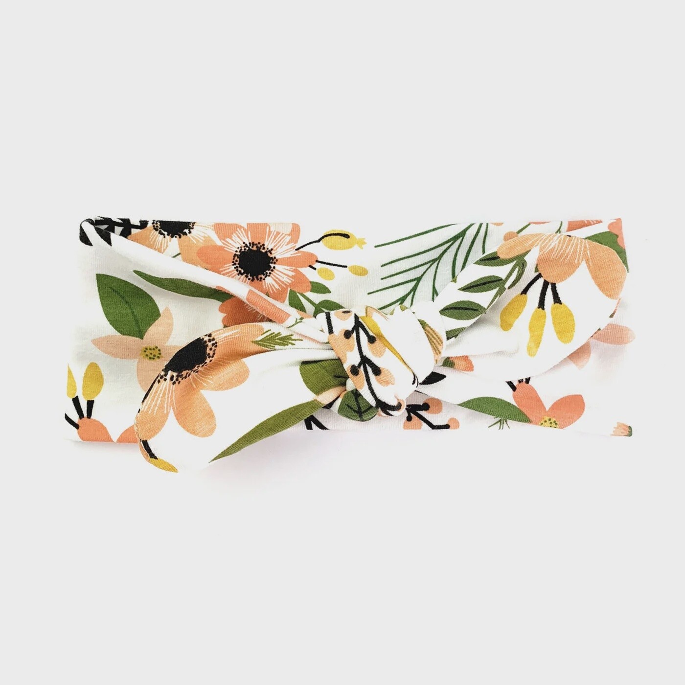 Baby Wisp - Top Knot Headband, Colour: Peach Tropics