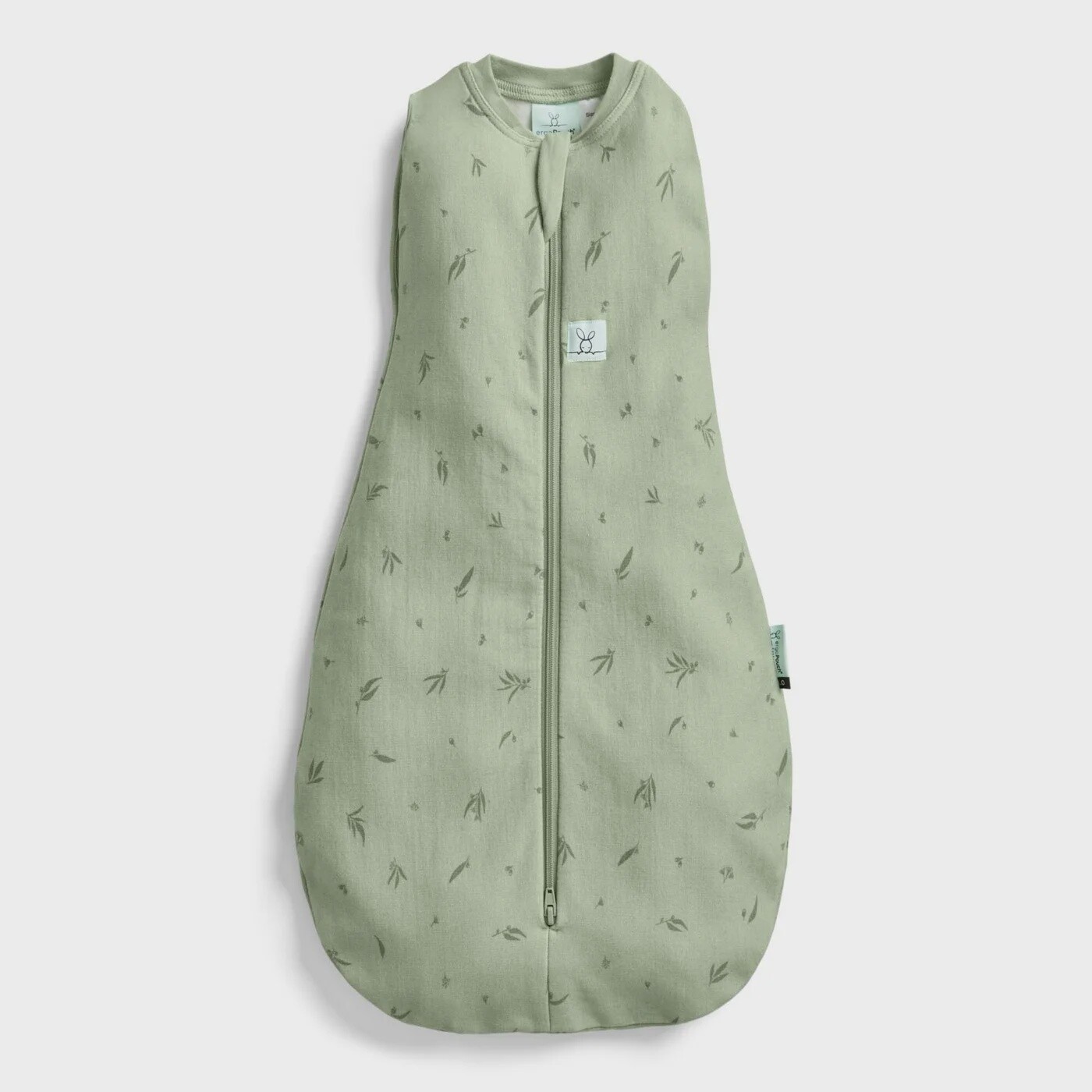 ErgoPouch Cocoon Swaddle Sack, Colour: Willow Green, Size: 0-3 Months