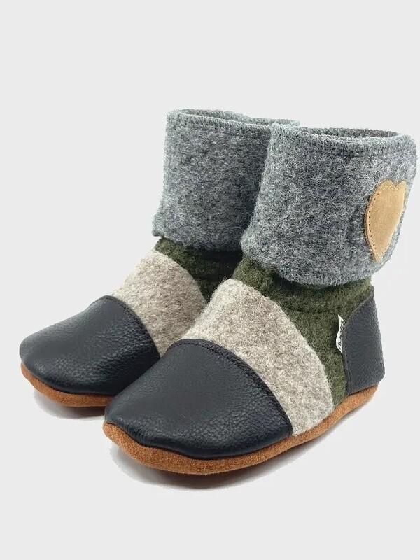 Nooks - Wool Booties - Size 4 (6-12 Months)