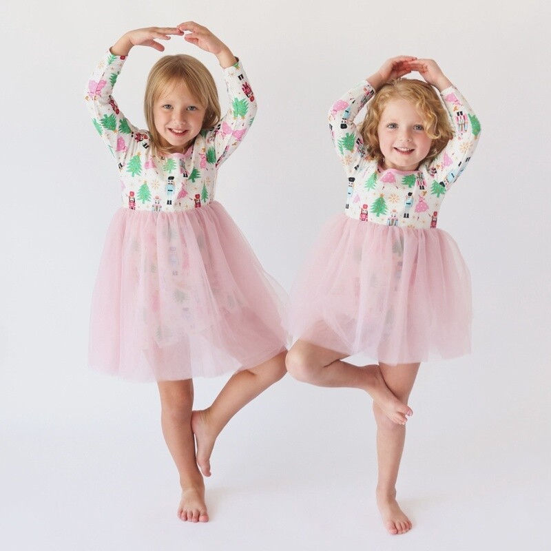 Lola &amp; Taylor Christmas Tule Dress