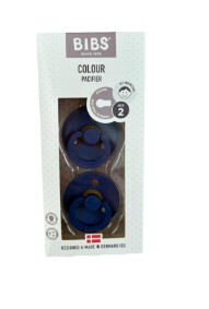 Bibs - 2 Pack Pacifiers, Size: 1 (0-6 Months), Colour: Steel Blue