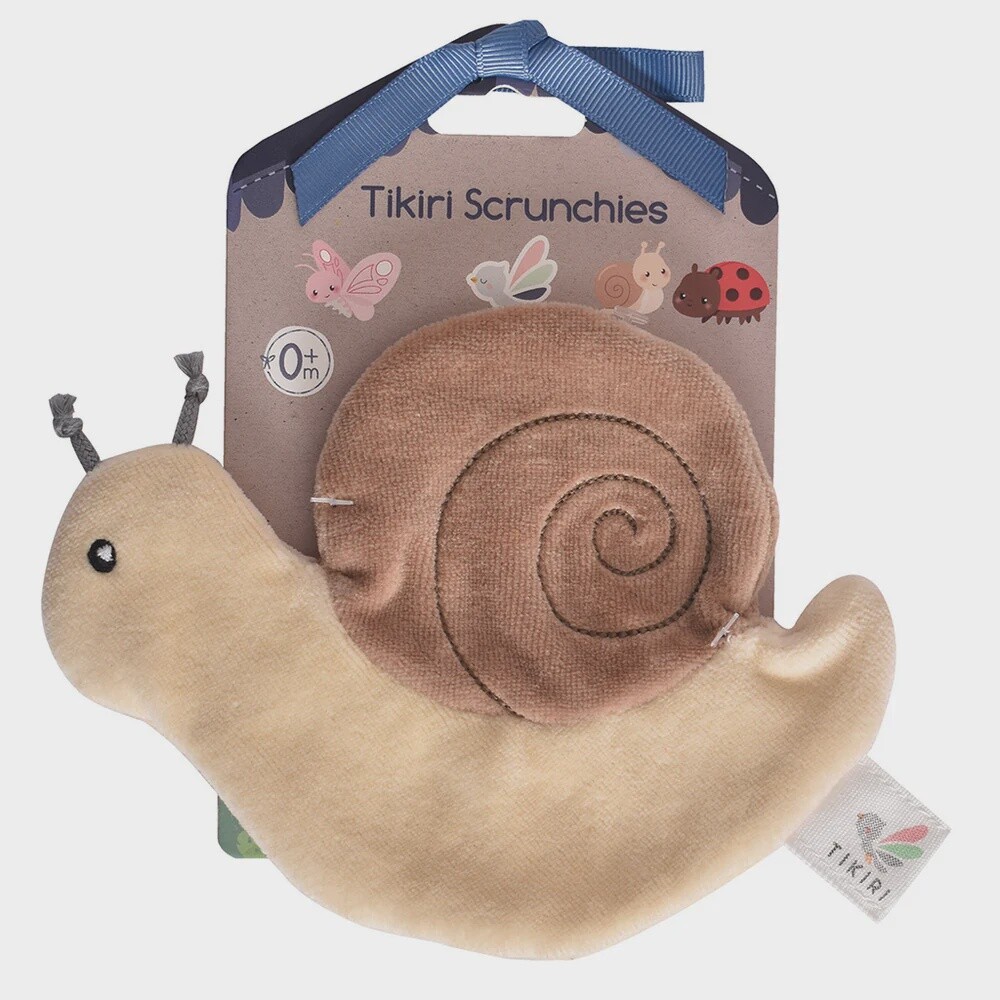 Tikiri - Sensory Crinkle Characters, Name: Snail