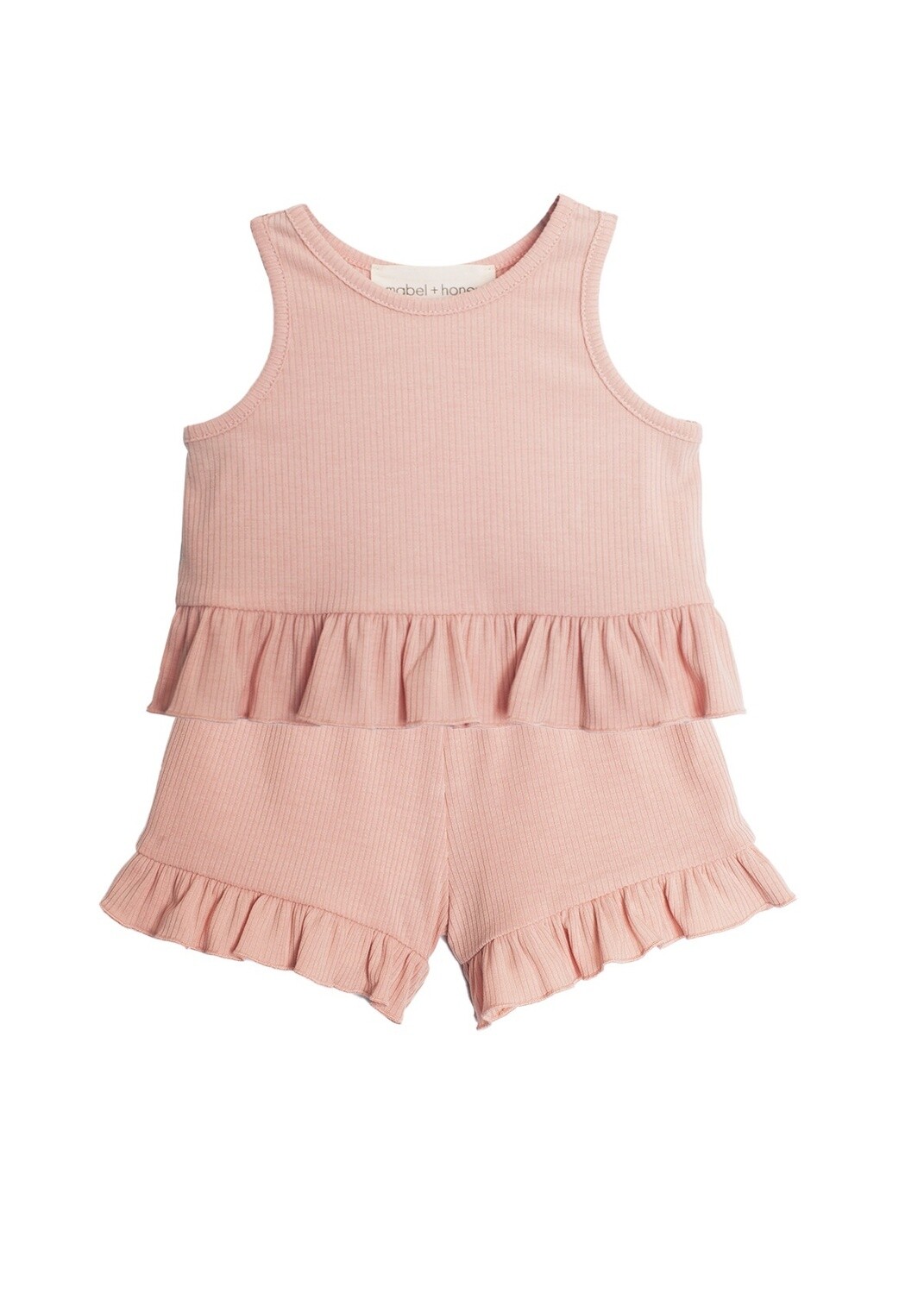 Mabel &amp; Honey - Pink Petal 2 PC Set